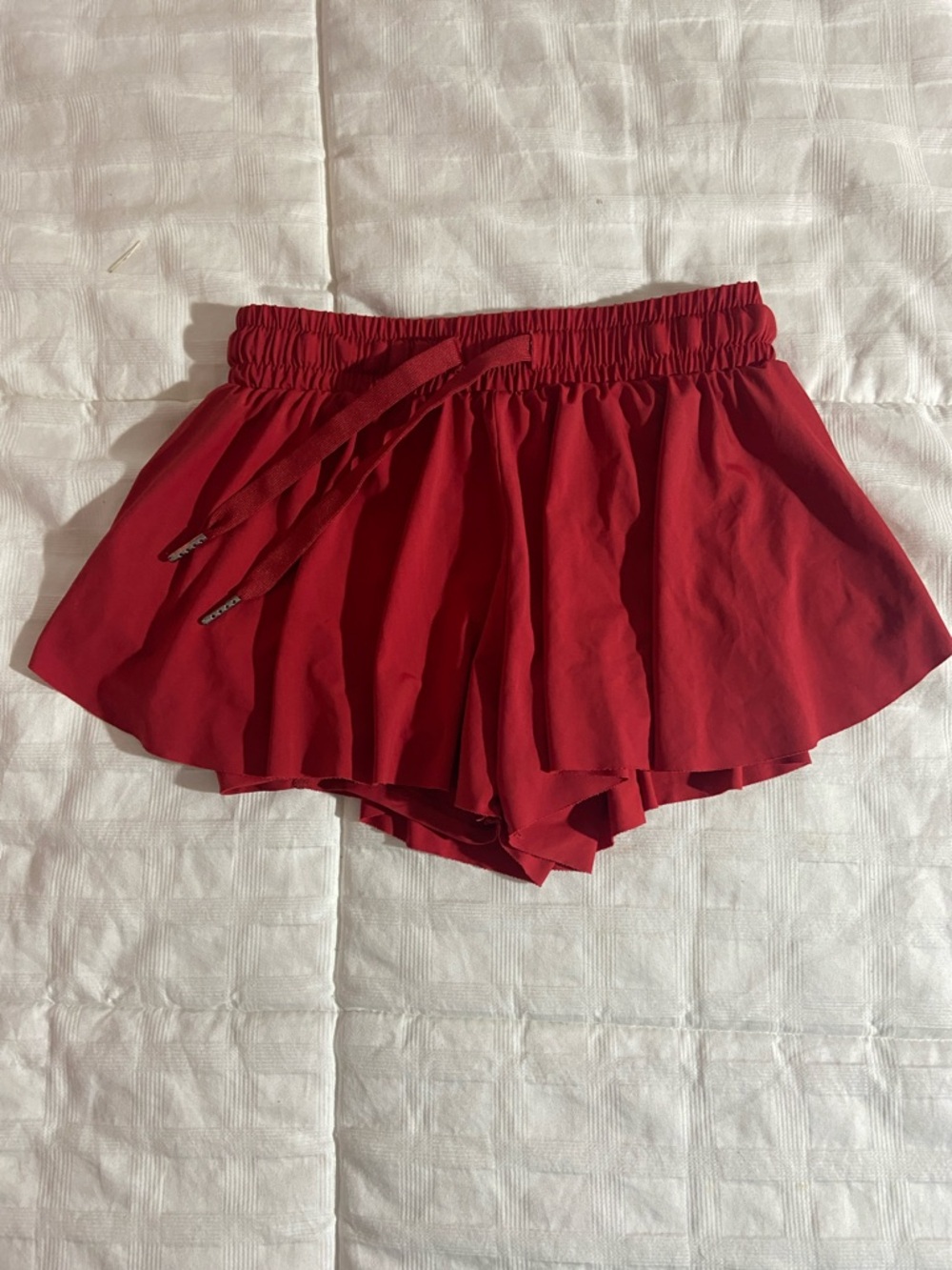liberty Red Athletic Flowy Elastic-Waist Shorts